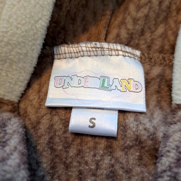 Underland Sock Monkey Novelty Hoodie Size Small - Picture 5 of 5